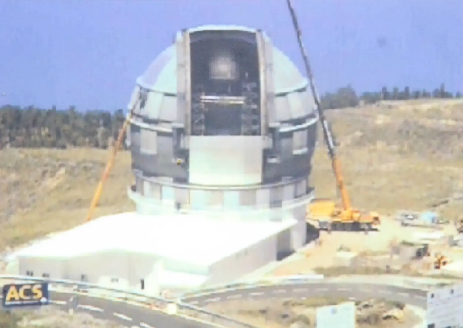 Construcción del GRANTECAN 2007-2008